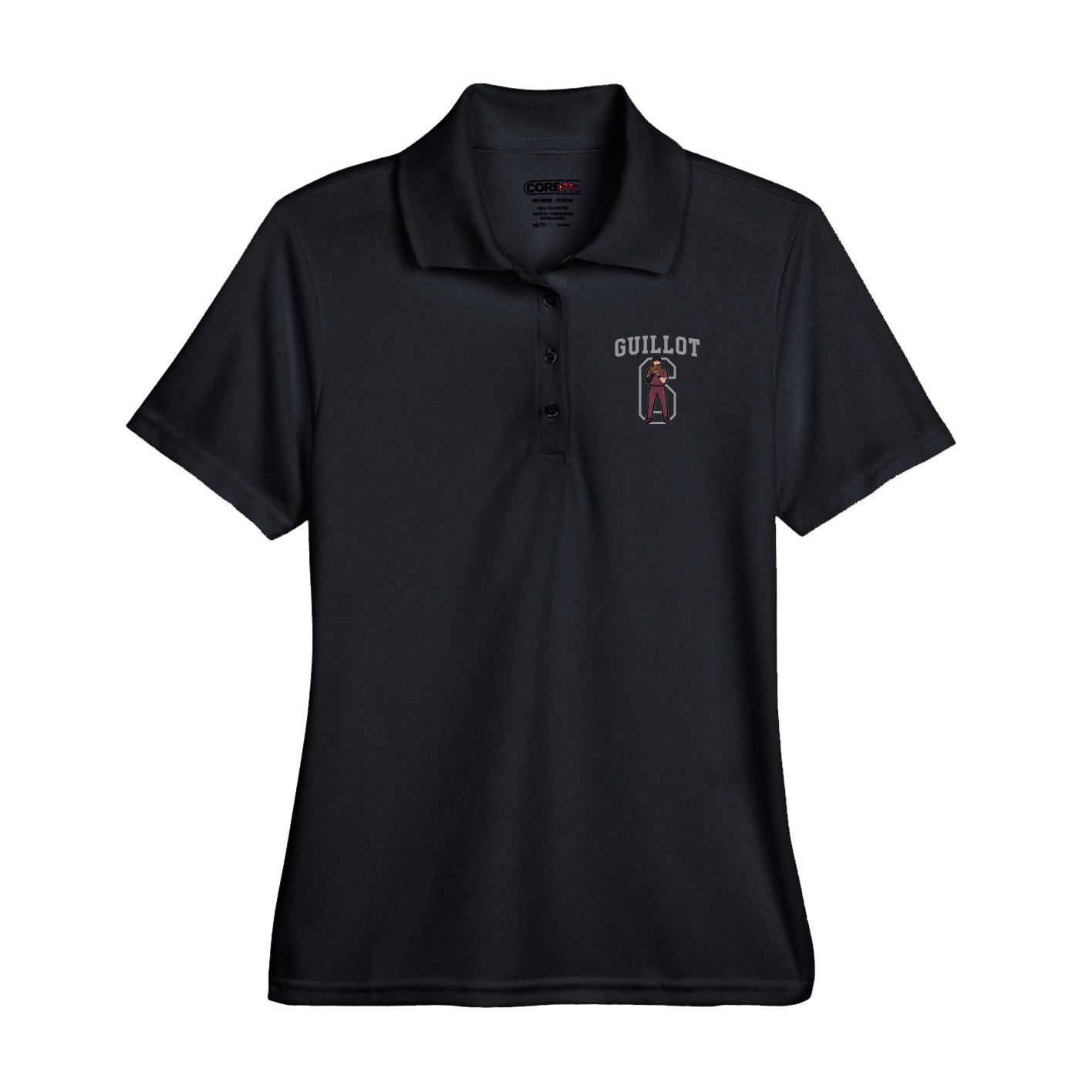 Performance Polo — Shirsey in Black