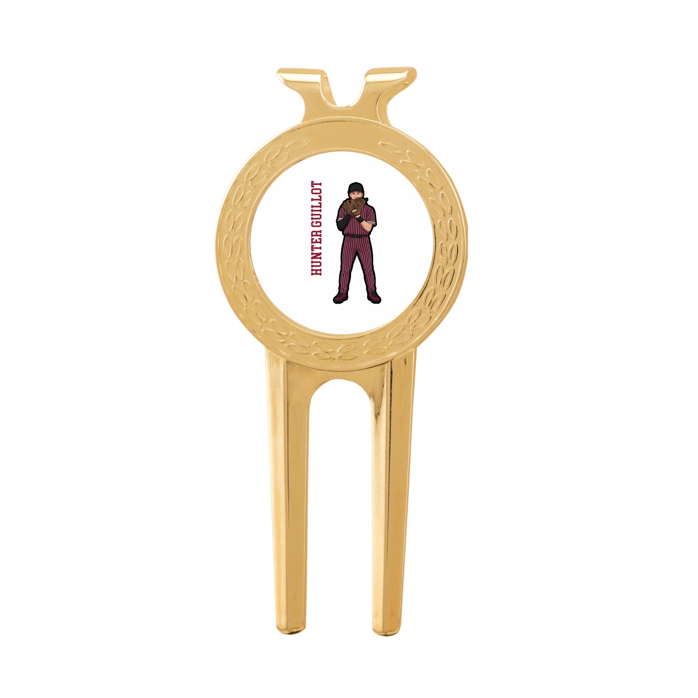 Divot Tool with Ball Marker — Name Vertical in Classic