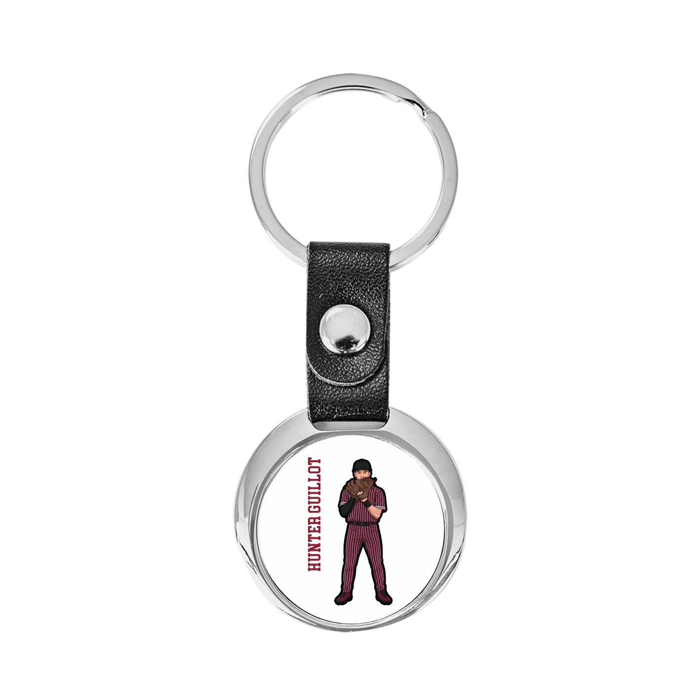 Key Chain — Name Vertical in Classic