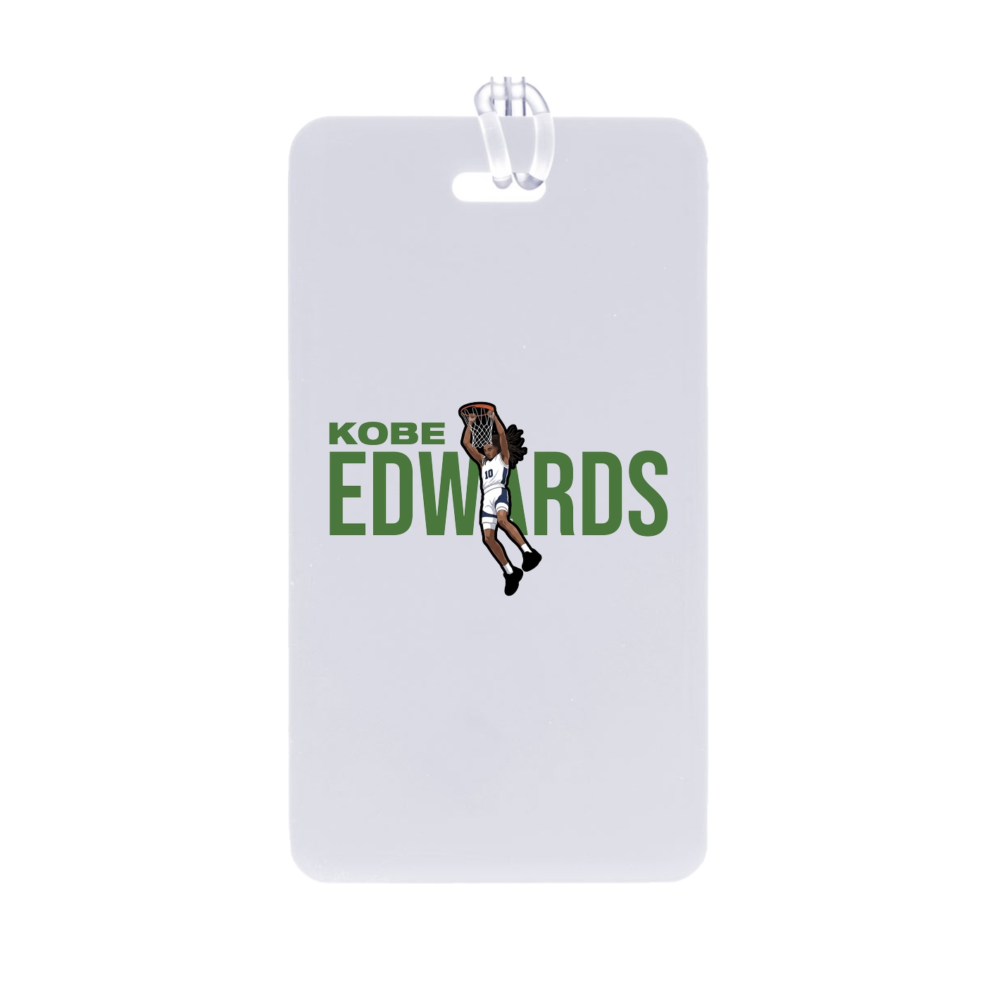Bag Tag — Player Name in Classic