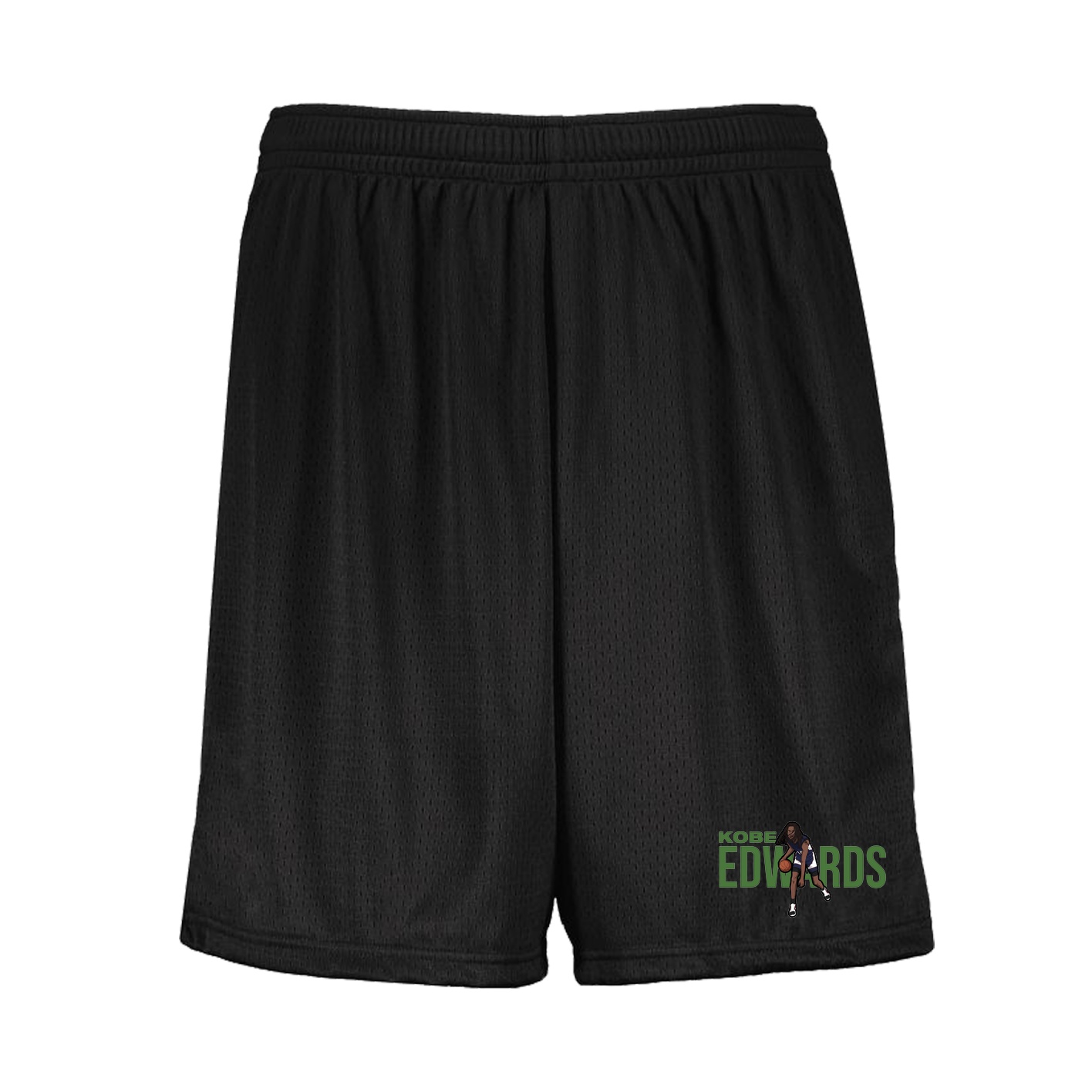 Shorts — Player Name in Black