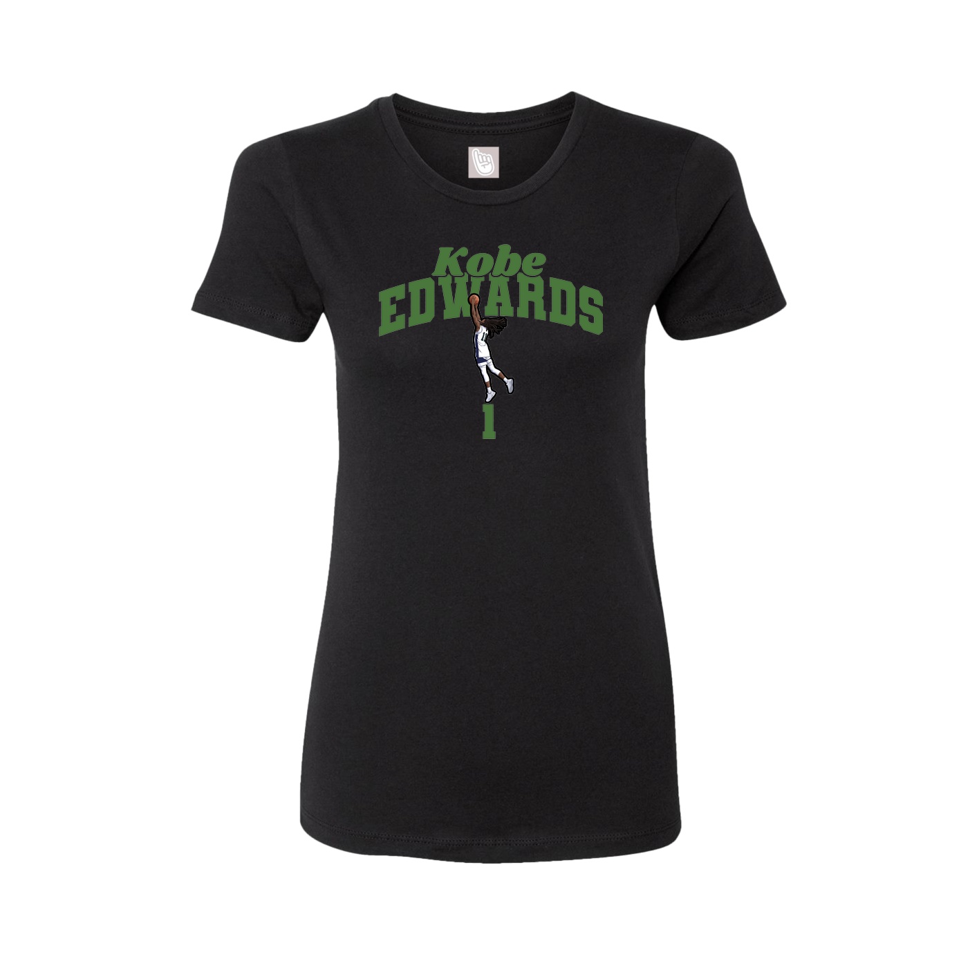 Womens Tee — Signature Arch in Black