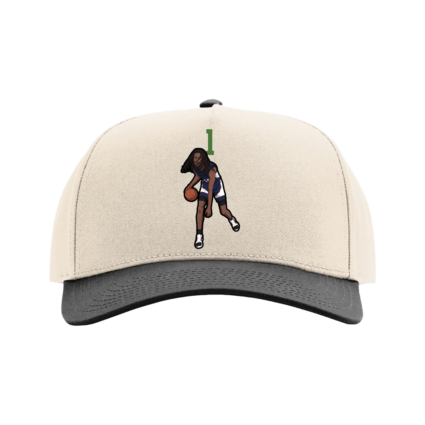 Full Fabric Five-Panel Champ Cap