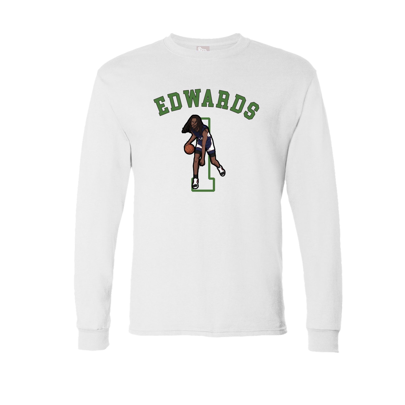 Long Sleeve Tee — Shirsey Arch in White