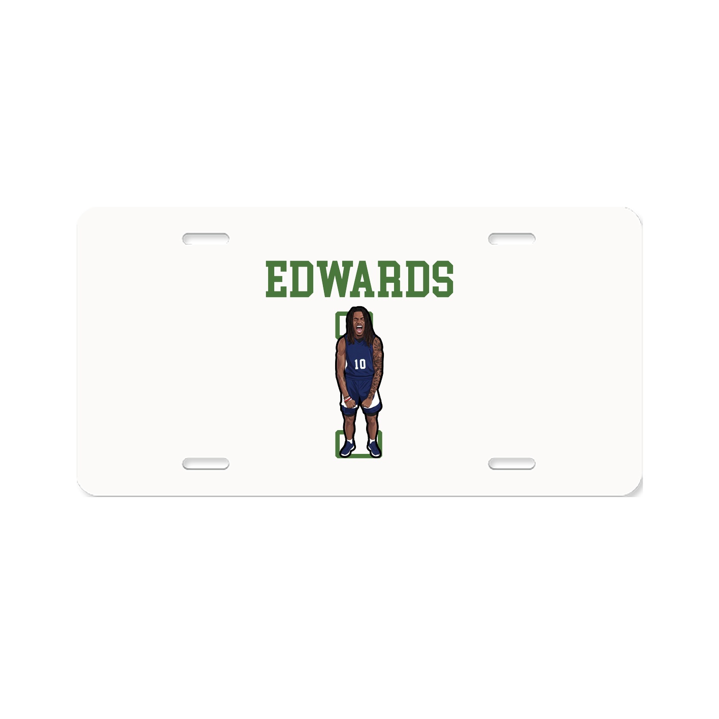 Aluminum License Plate