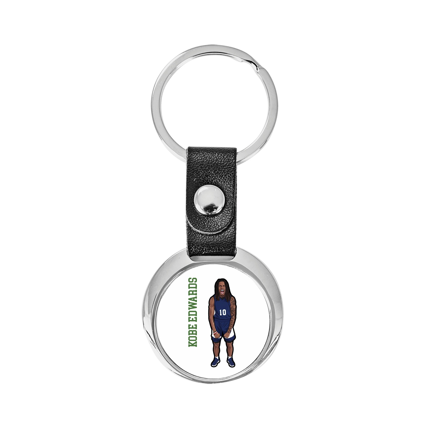 Key Chain — Name Vertical in Classic