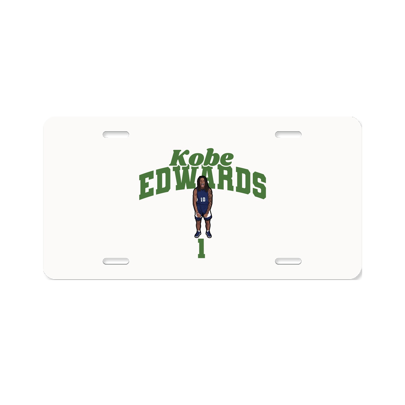 License Plate — Signature Arch in Classic