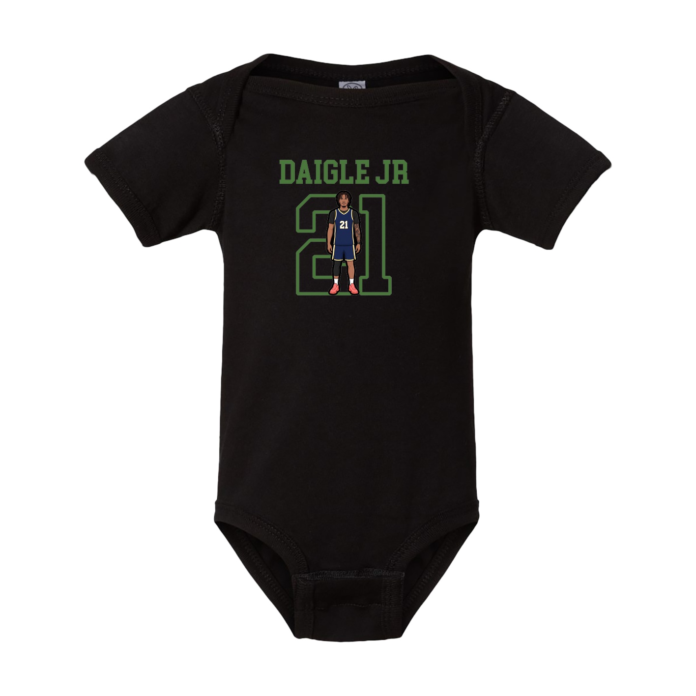 Baby Onesie — Shirsey in Black