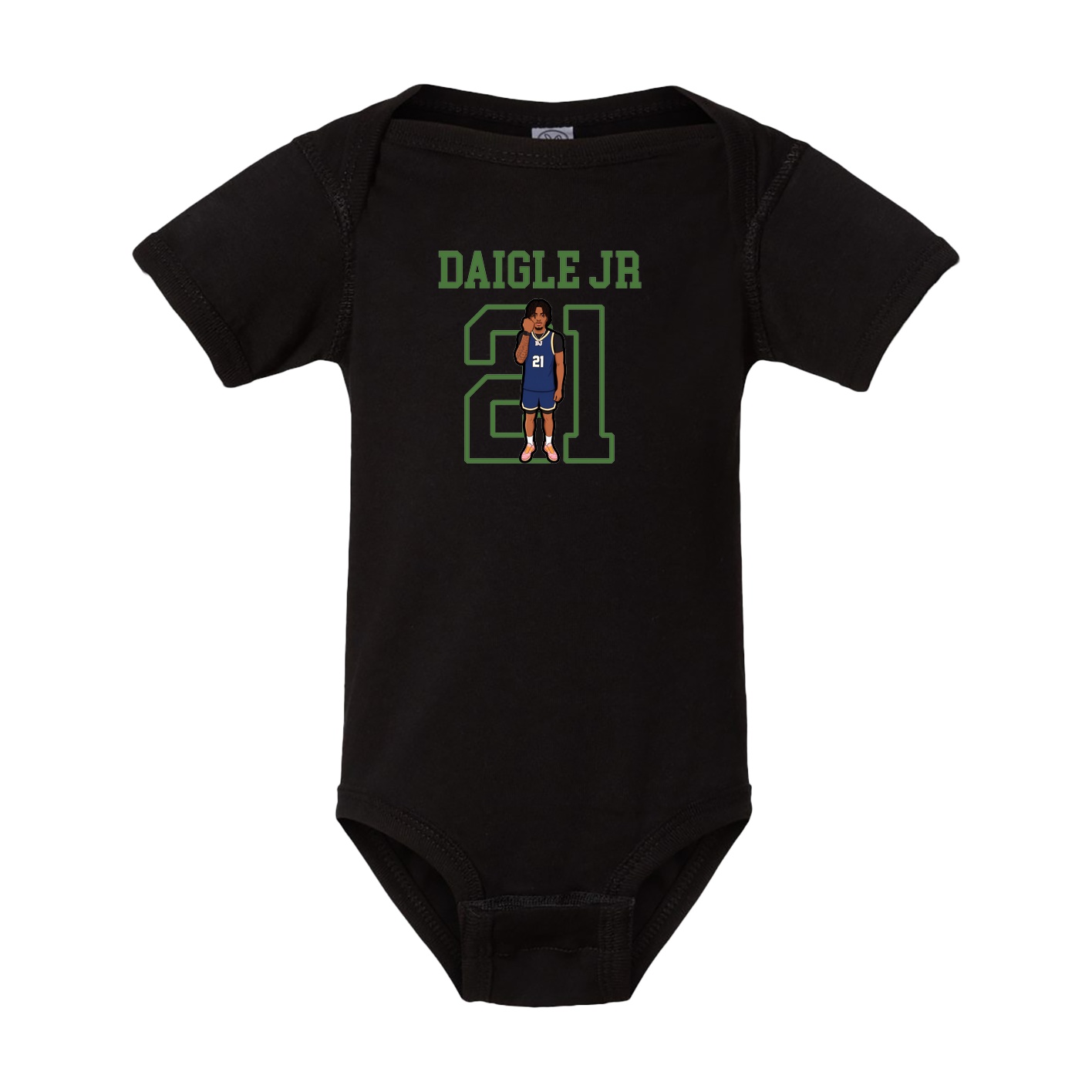 Baby Onesie — Shirsey in Black
