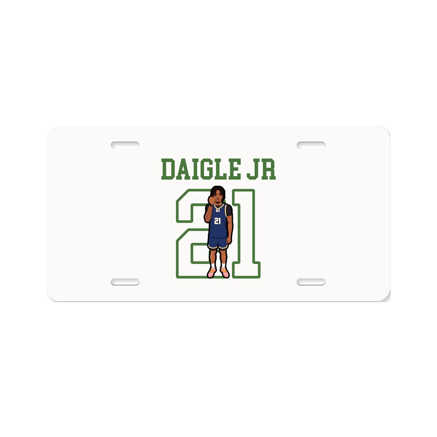 License Plate — Shirsey in Classic