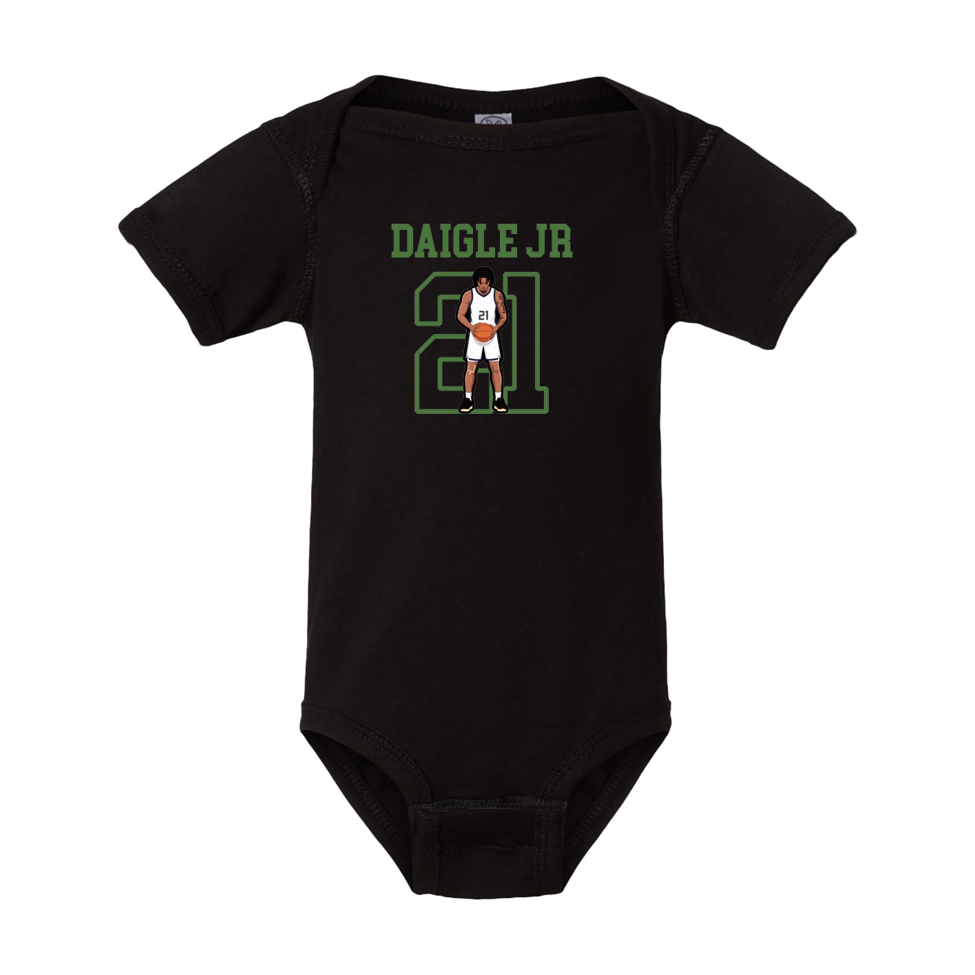 Baby Onesie — Shirsey in Black