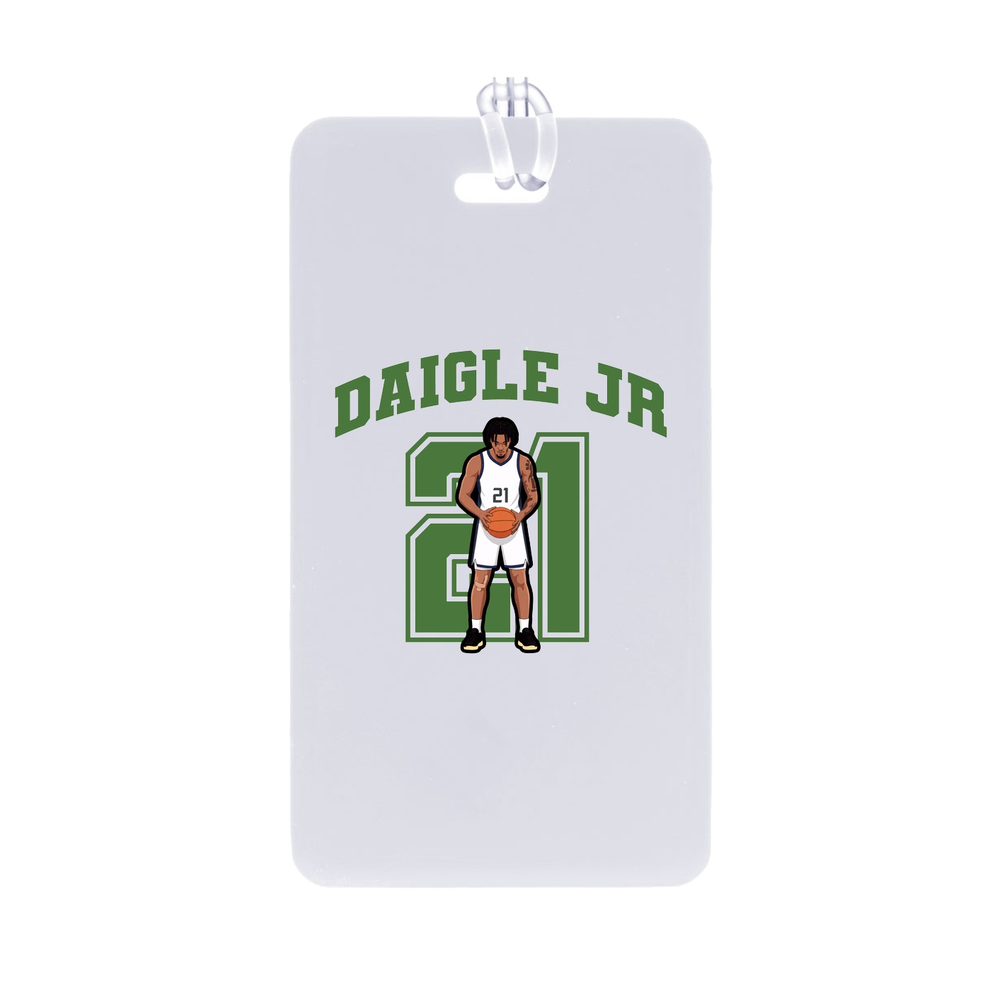 Bag Tag — Number in Classic