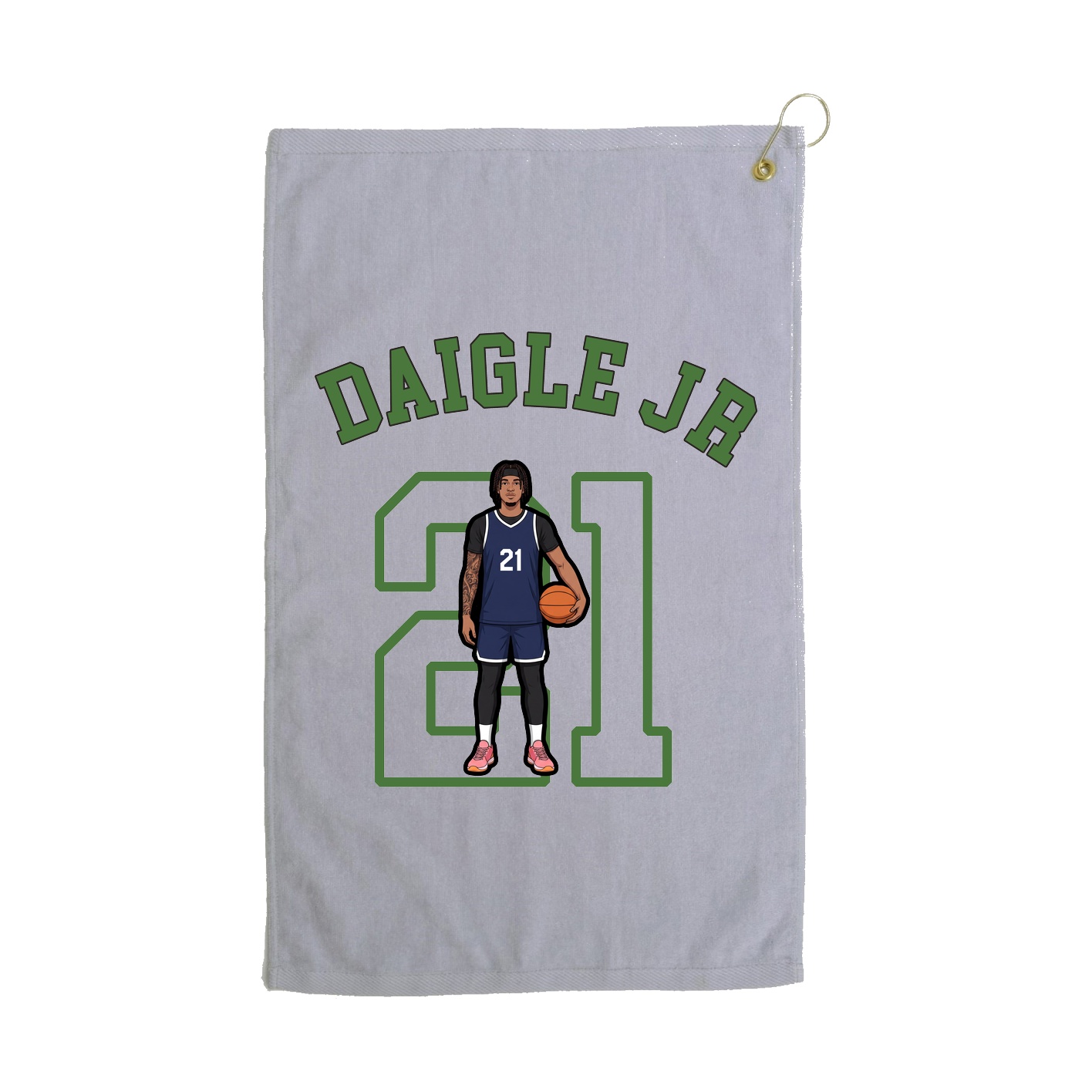 Golf Towel — Shirsey Arch in Grey