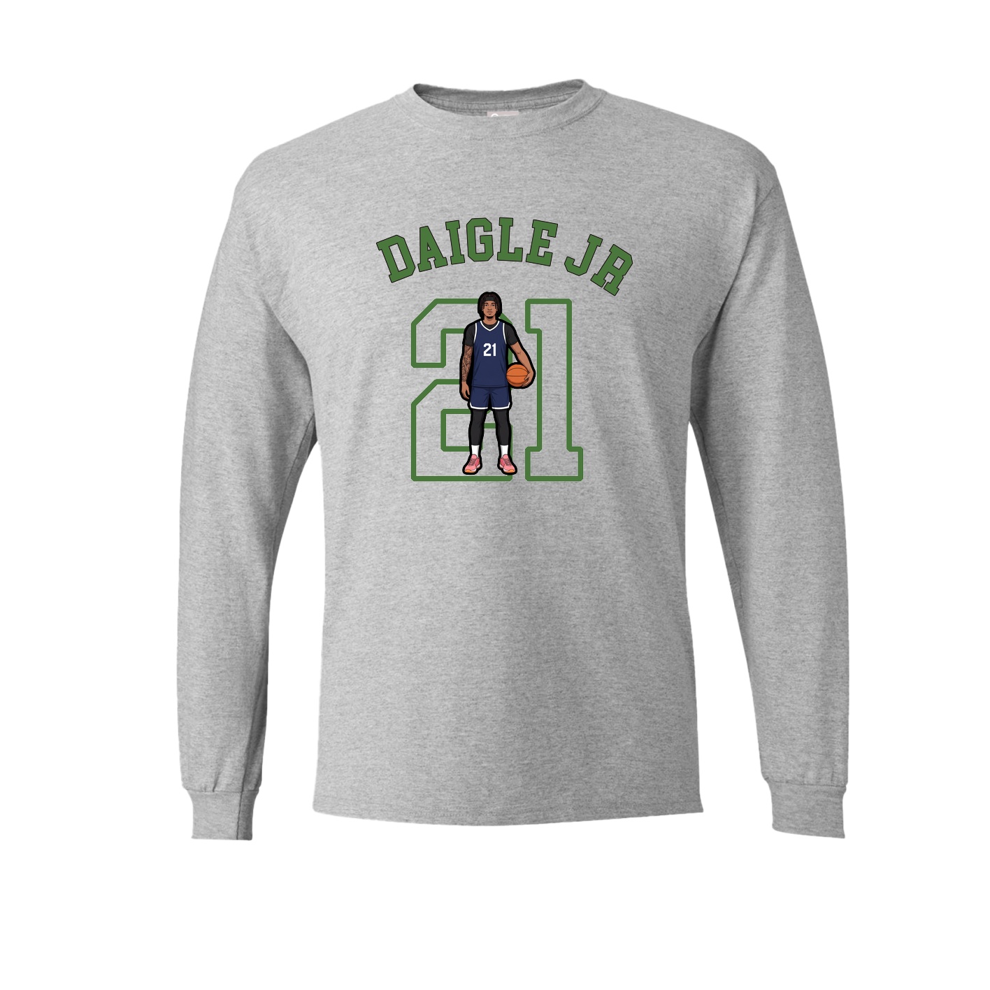 Long Sleeve Tee — Shirsey Arch in Grey