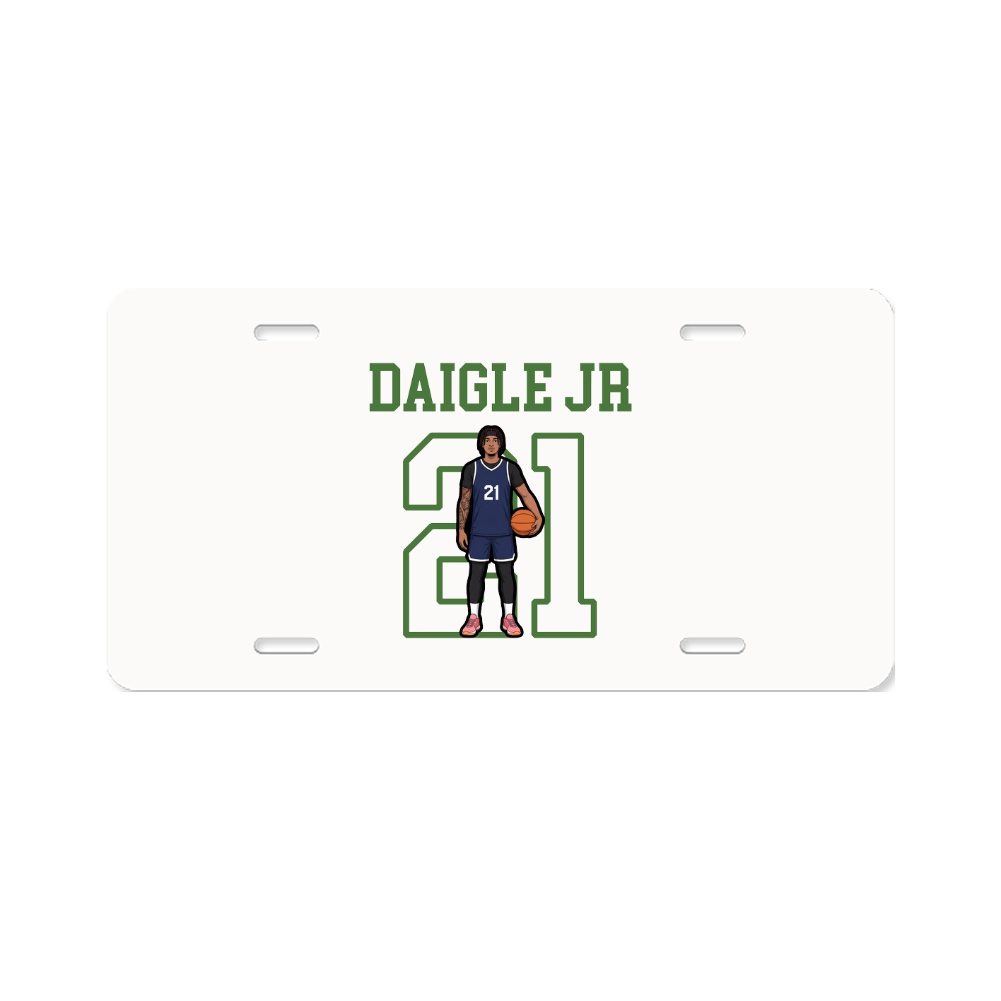 License Plate — Shirsey in Classic