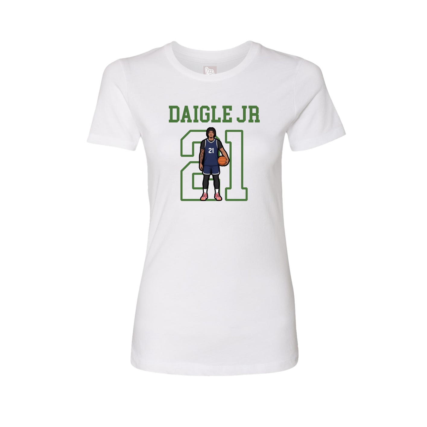 Fitted Women's Tee — Shirsey in White
