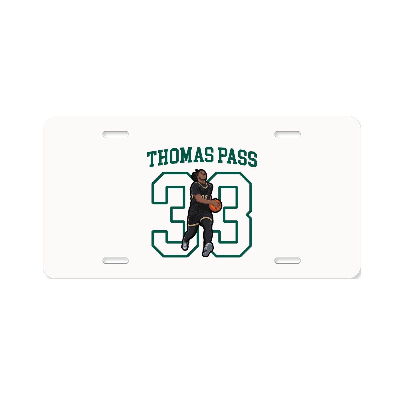 License Plate — Shirsey in Classic