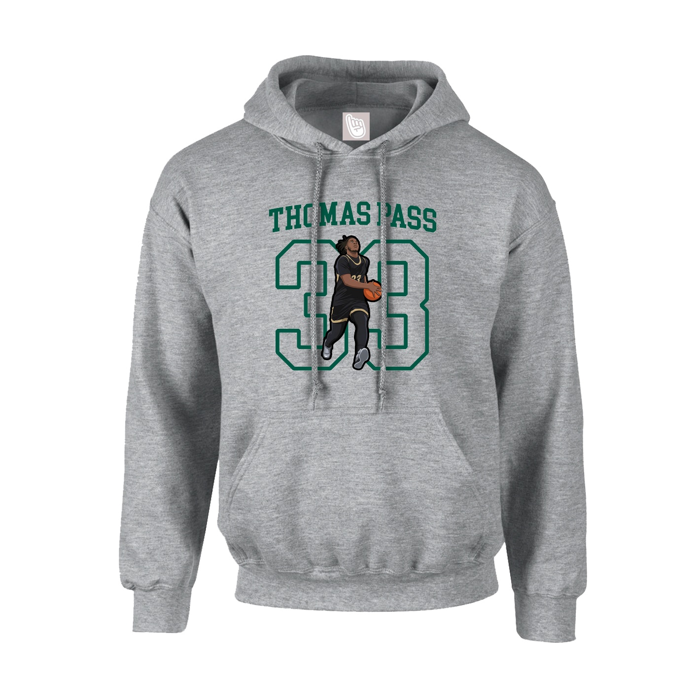 Youth Hoodie — Shirsey in Grey
