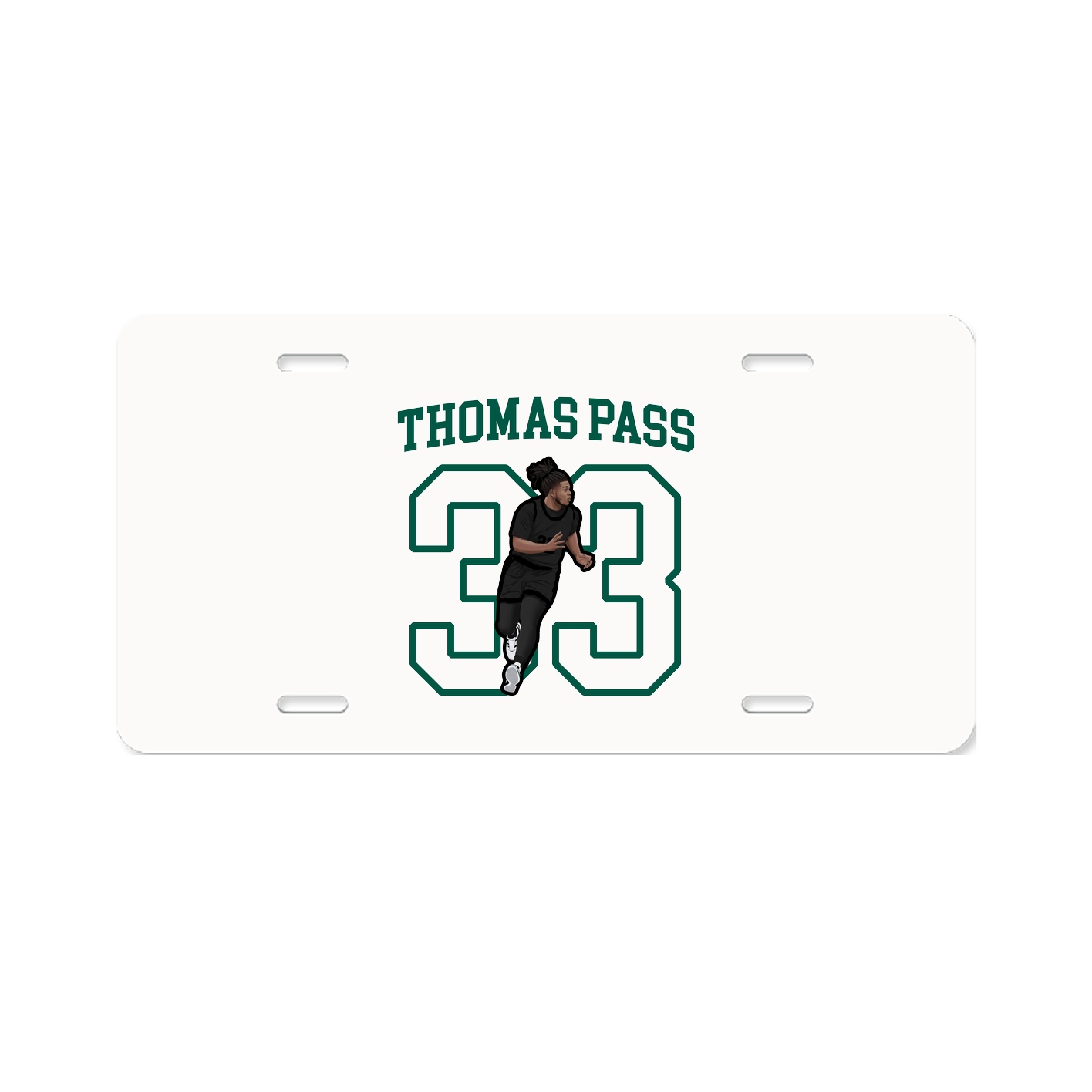License Plate — Shirsey in Classic