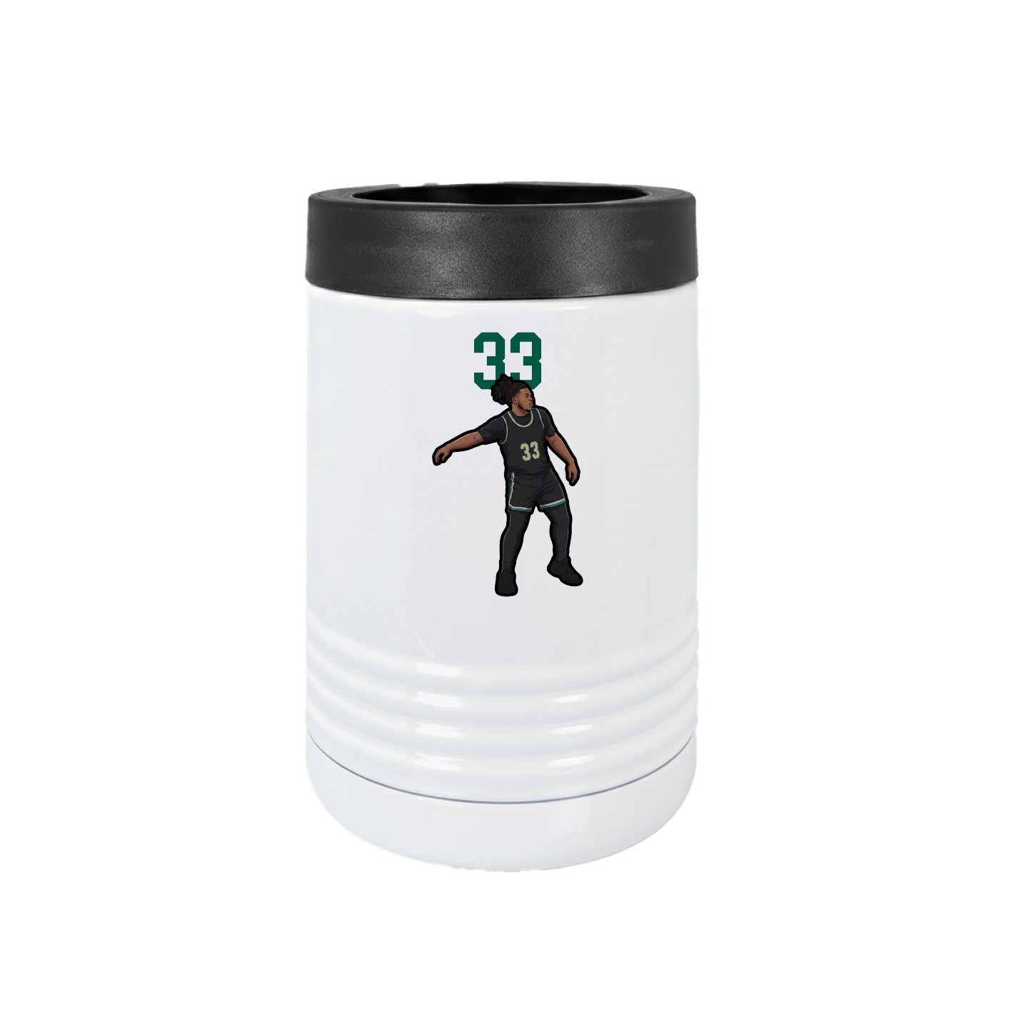 Beverage Holder — Number Top in White