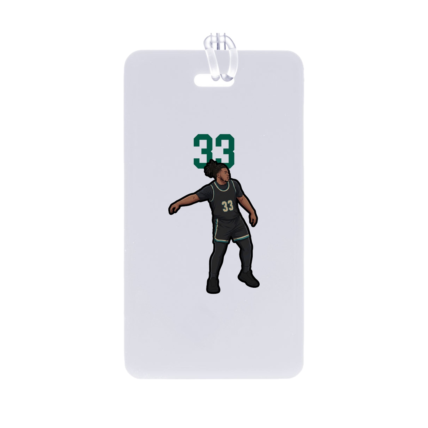 Bag Tag — Number Top in Classic