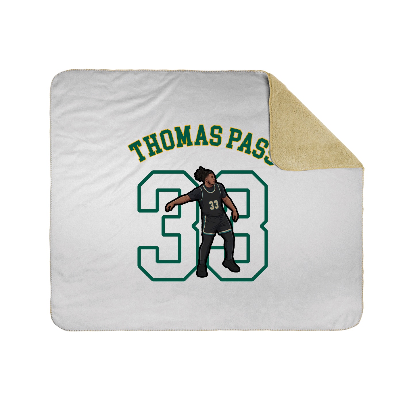 Throw Blanket — Shirsey Arch in White