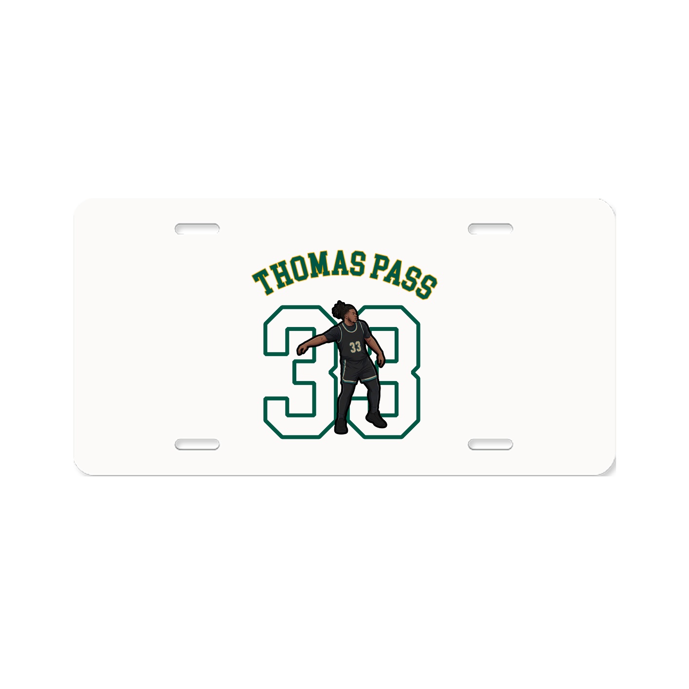 License Plate — Shirsey Arch in Classic