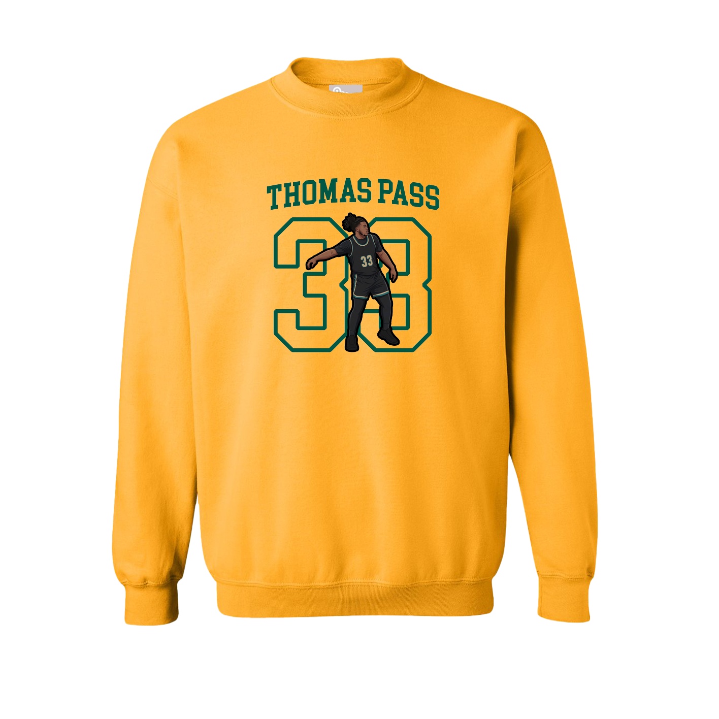 Fleece Crew — Shirsey in Gold
