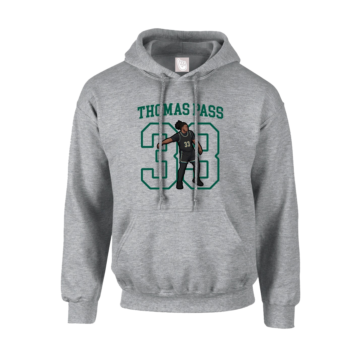 Youth Hoodie — Shirsey in Grey