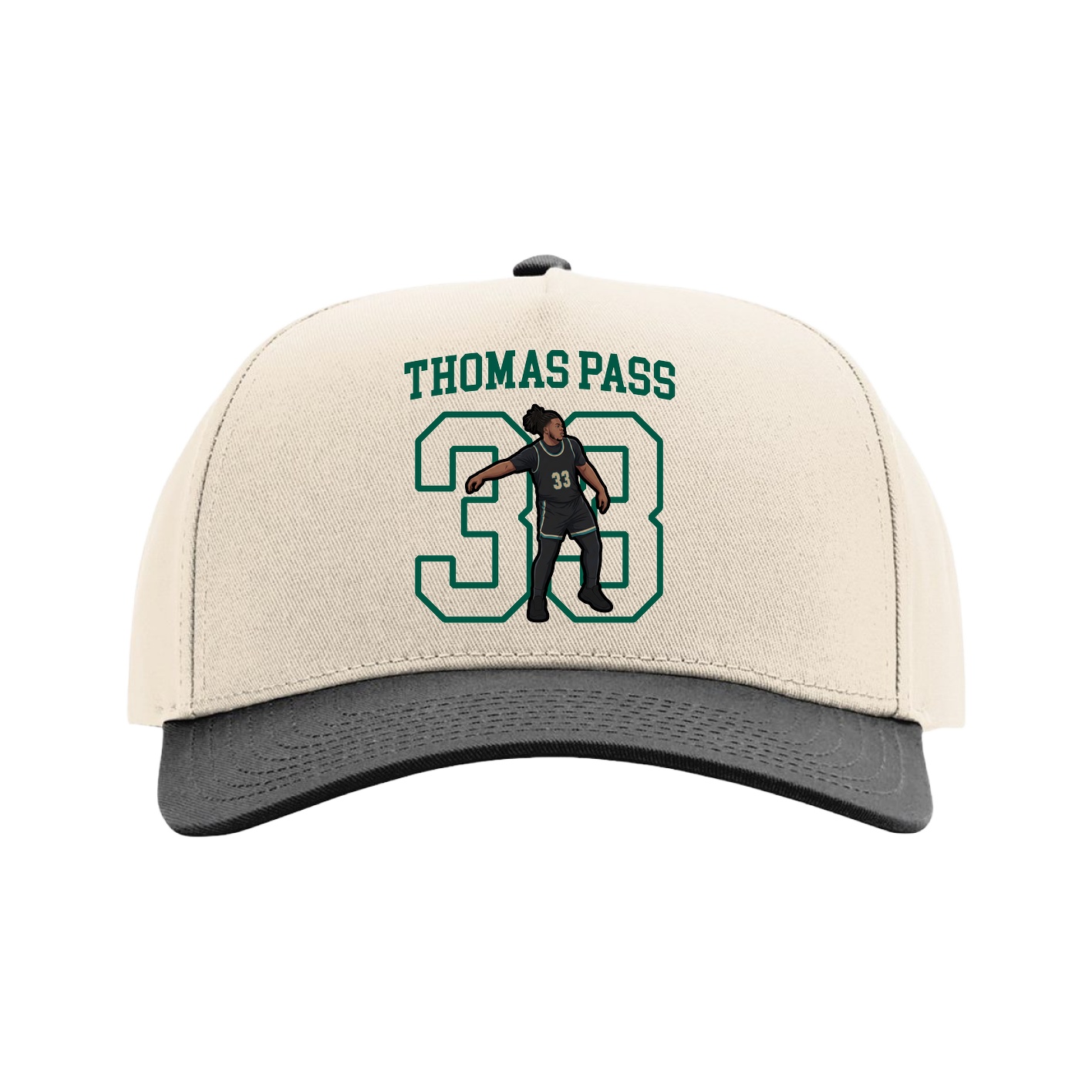 Full Fabric Five-Panel Champ Cap