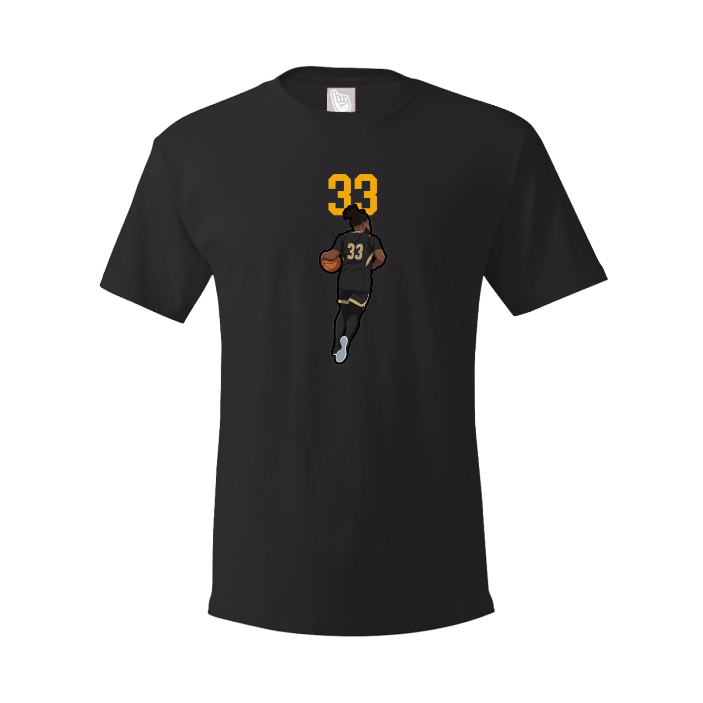 Tee — Number Top in Black