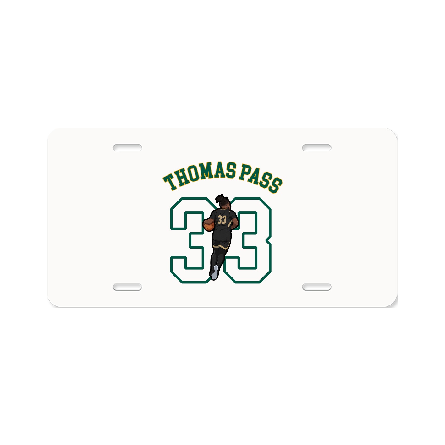 License Plate — Shirsey Arch in Classic