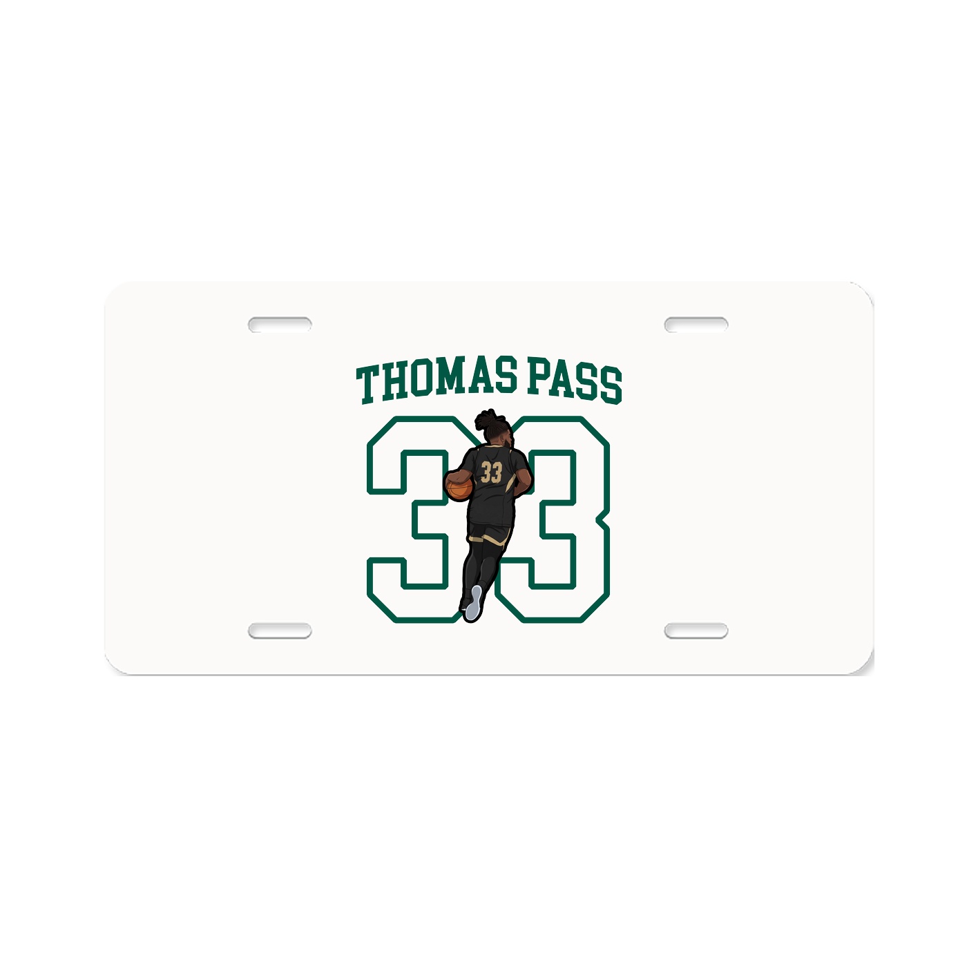 License Plate — Shirsey in Classic
