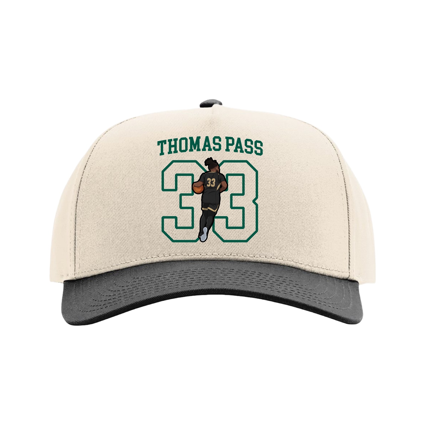 Full Fabric Five-Panel Champ Cap