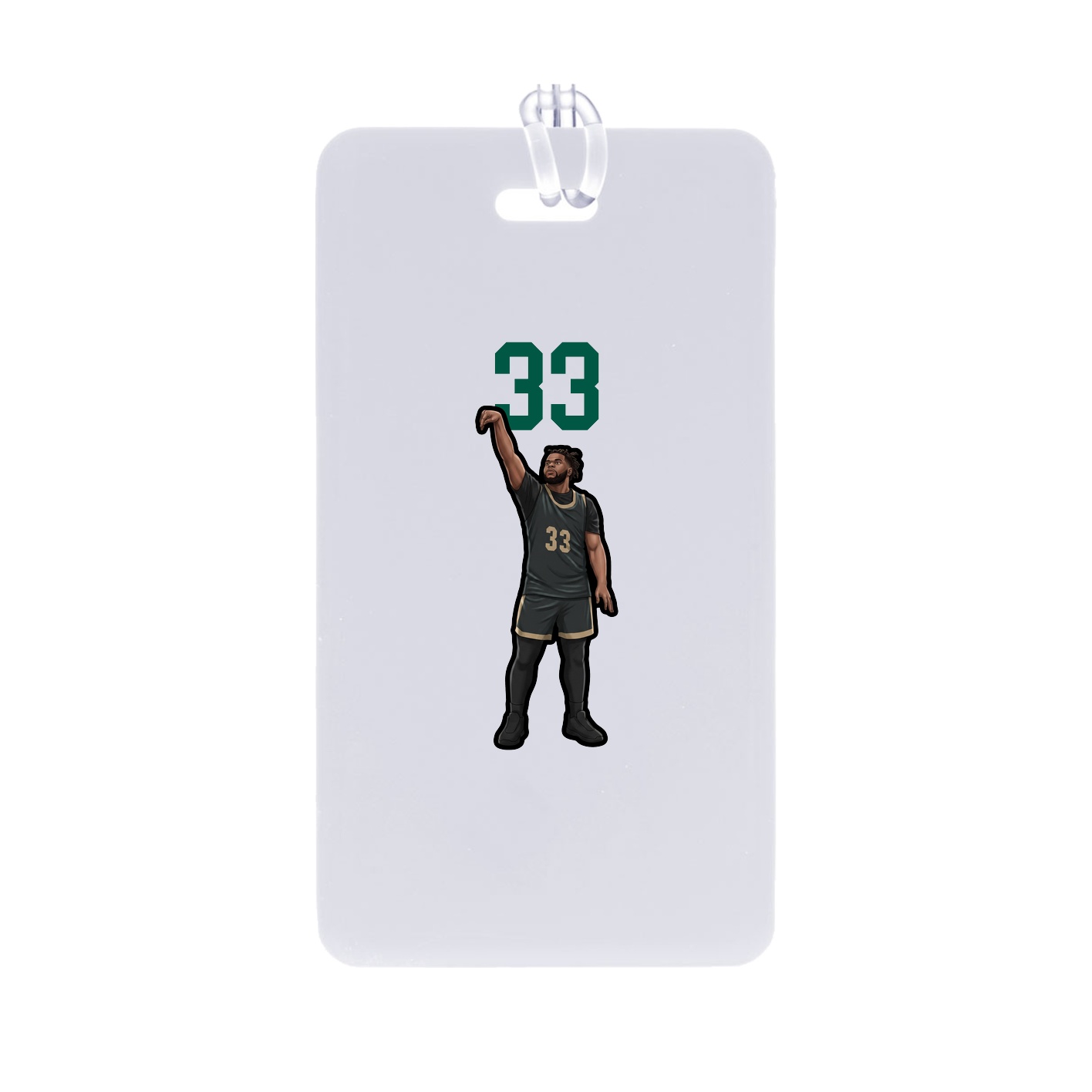 Bag Tag — Number Top in Classic