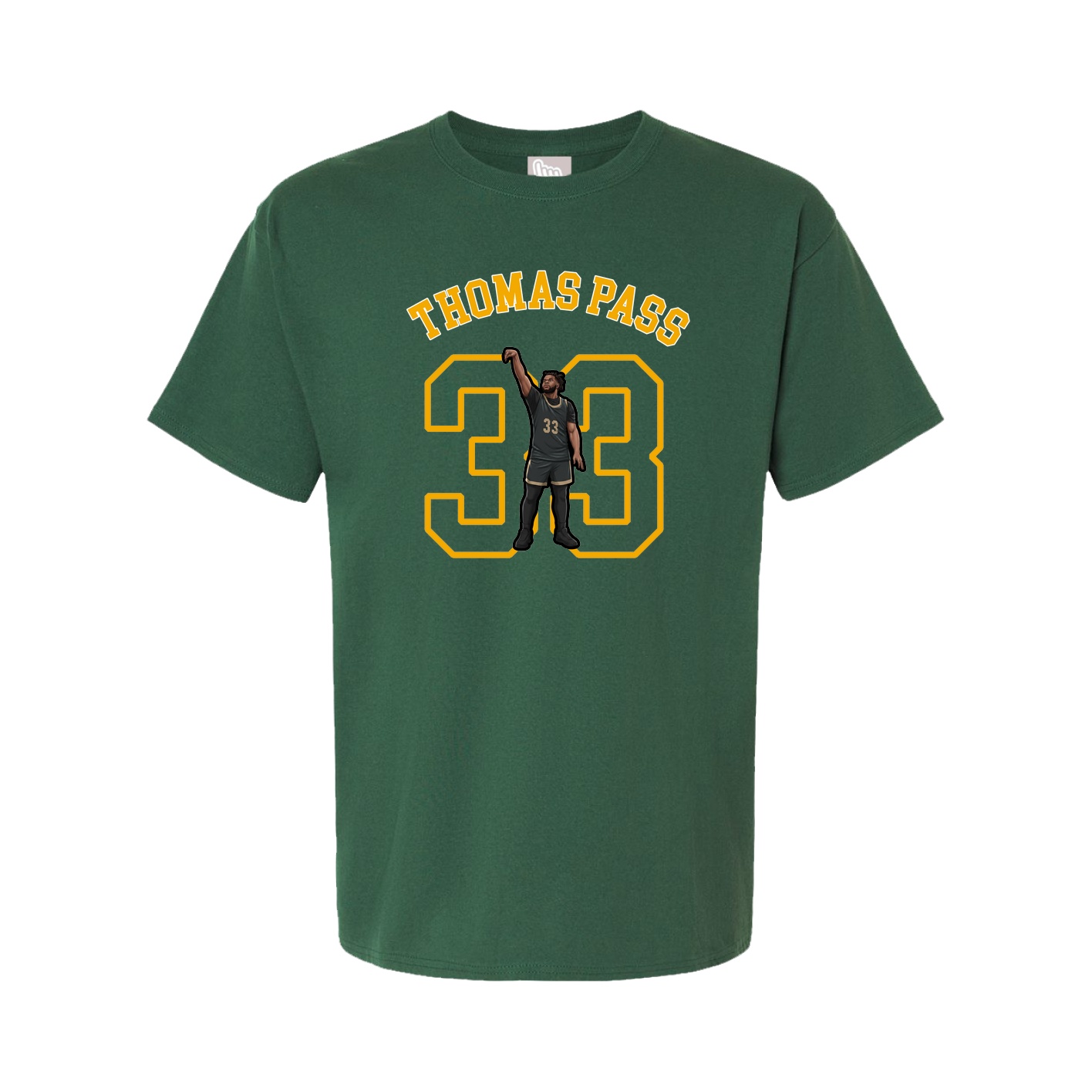 Youth Tee — Shirsey Arch in Green