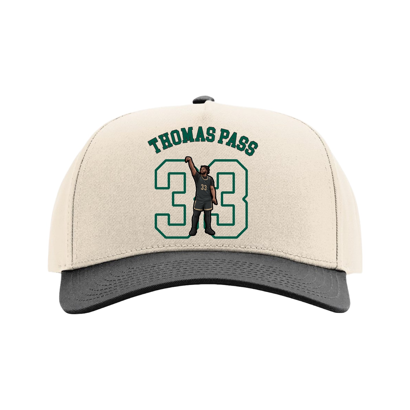 Full Fabric Five-Panel Champ Cap