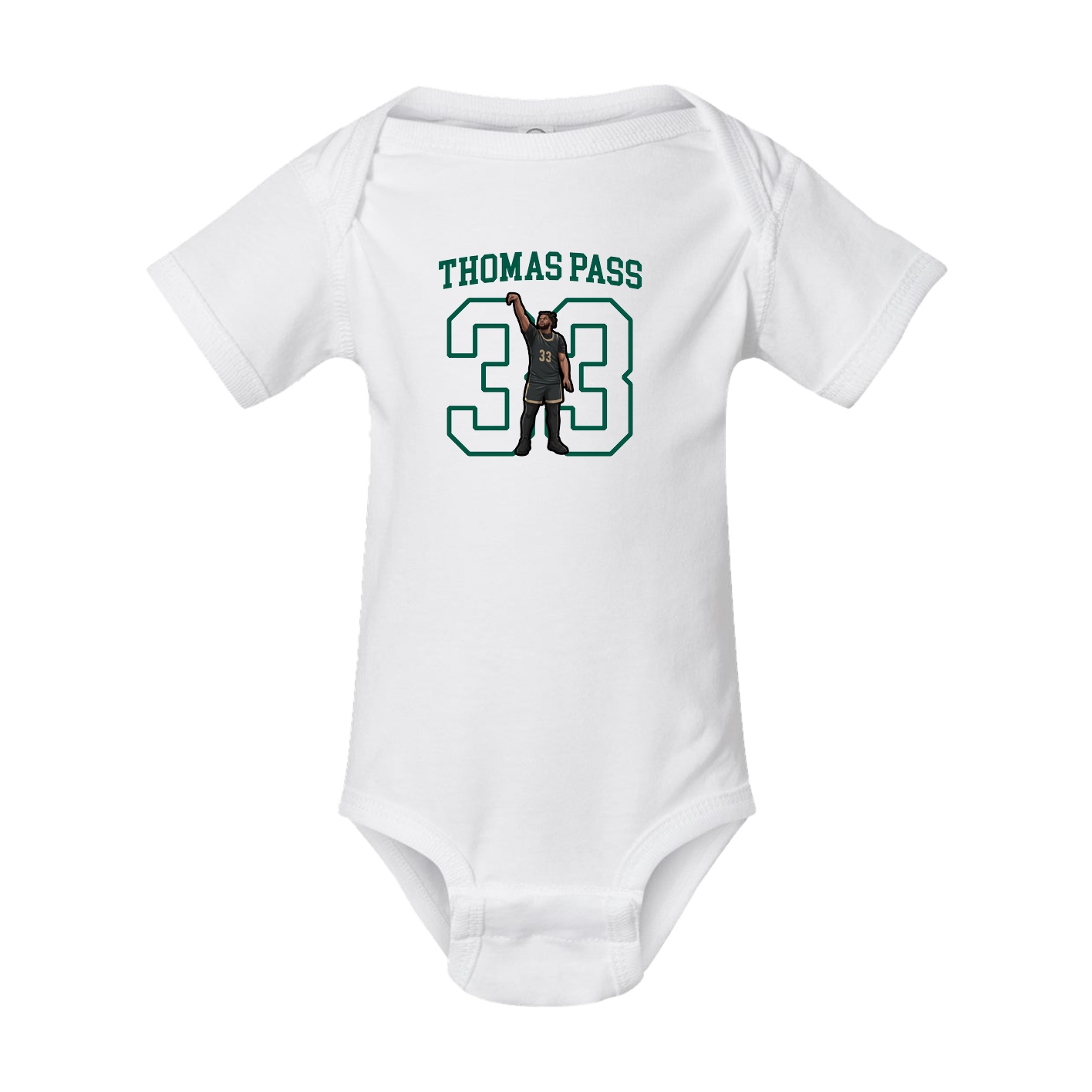 Baby Onesie — Shirsey in White