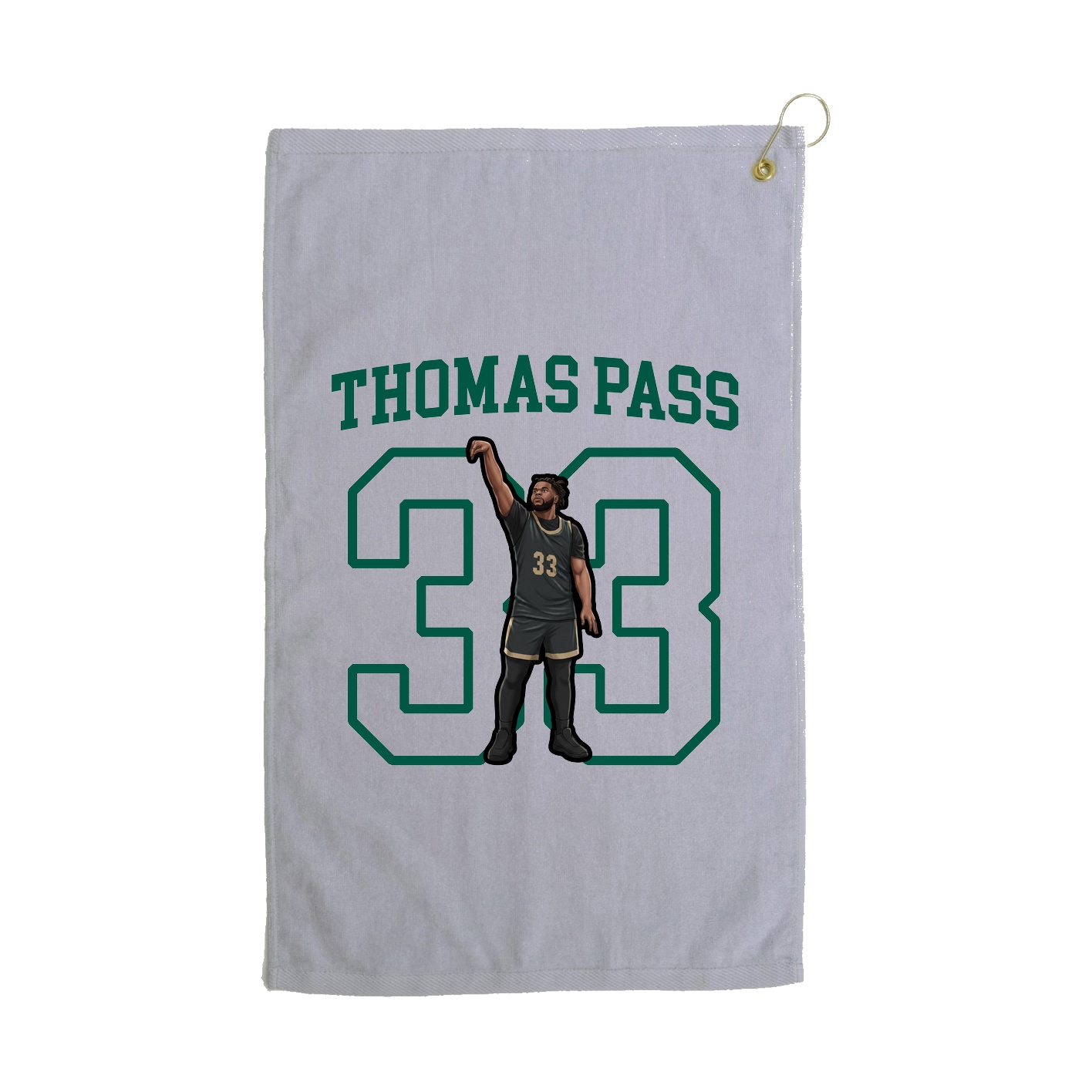Golf Towel — Shirsey in Grey