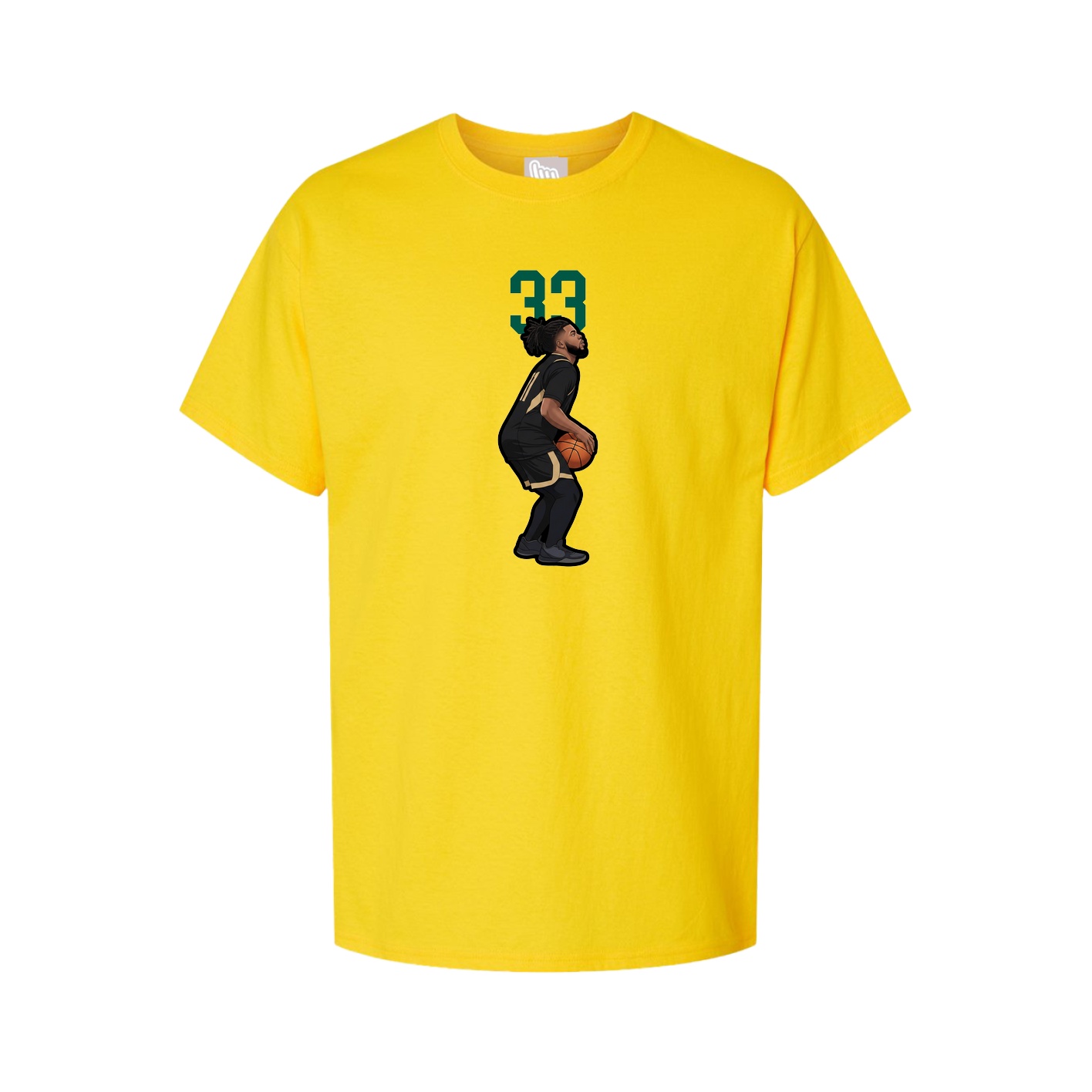 Tee — Number Top in Gold