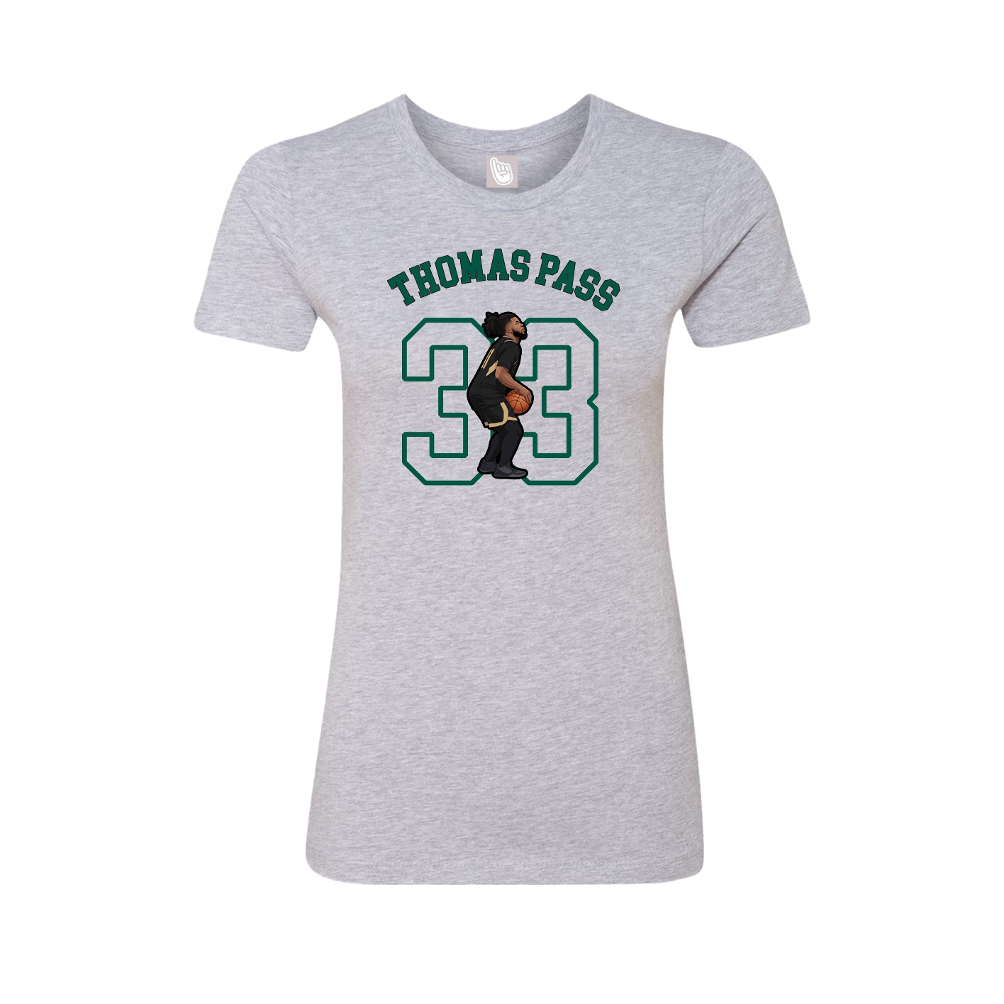 Womens Tee — Shirsey Arch in Grey