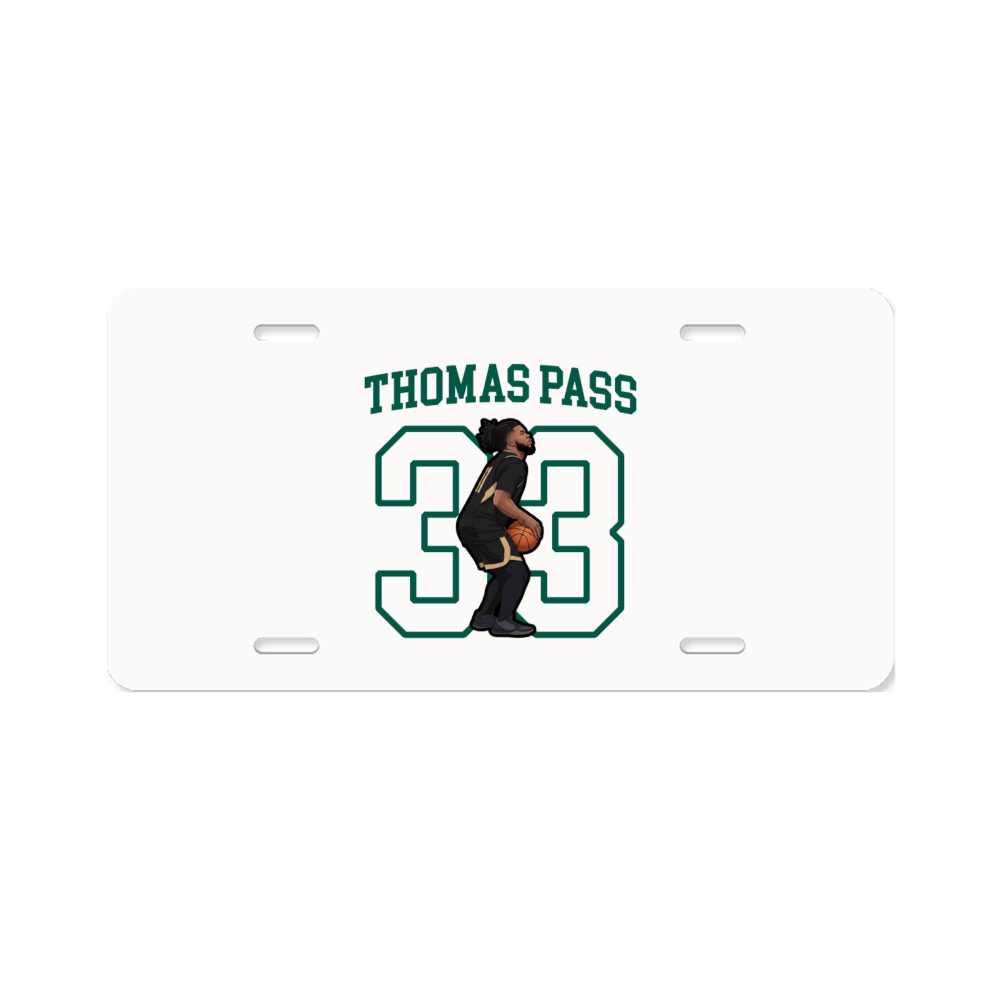 Aluminum License Plate