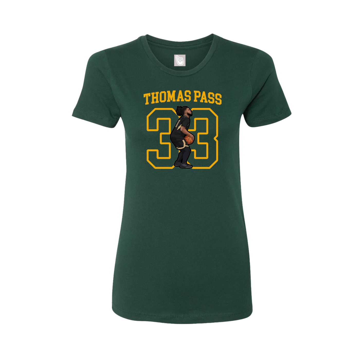 Fitted Women's Tee — Shirsey in Green