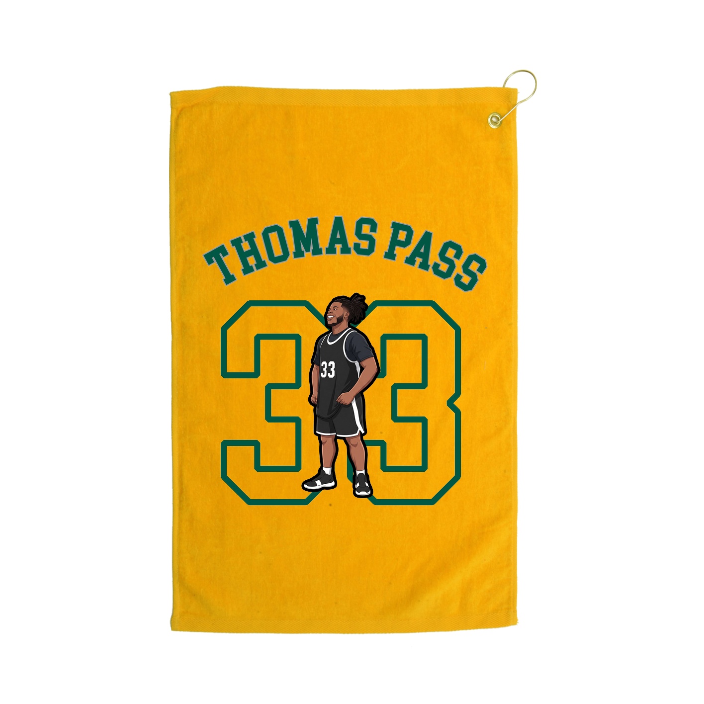 Terry Velour Golf Towel