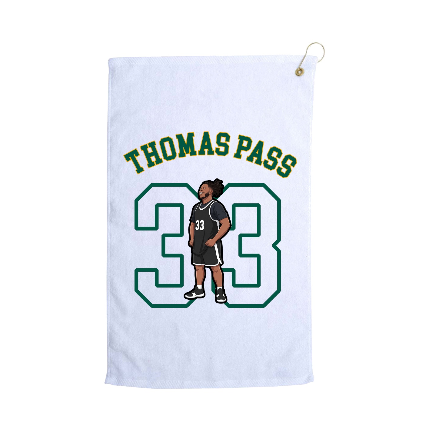 Terry Velour Golf Towel