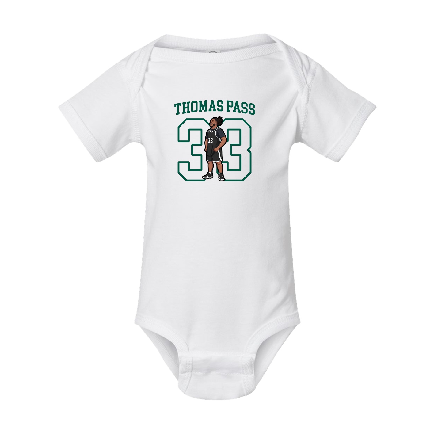 Baby Onesie — Shirsey in White
