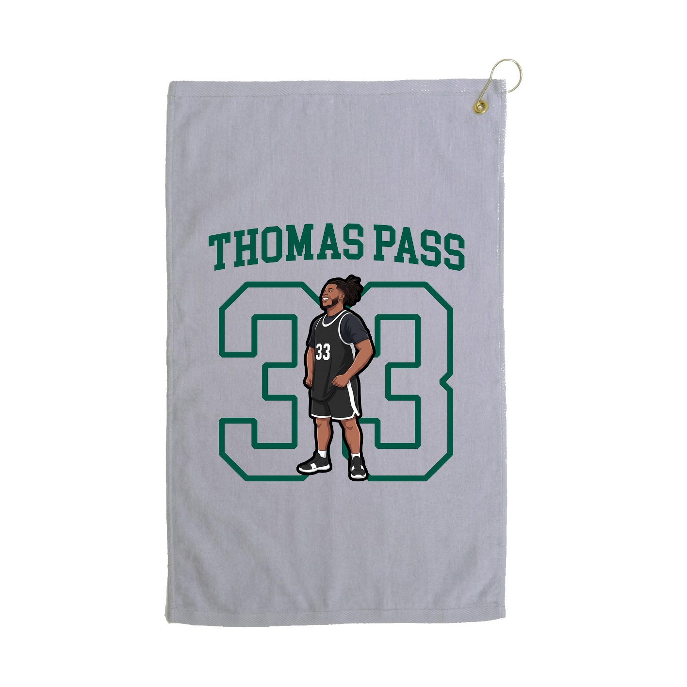 Golf Towel — Shirsey in Grey