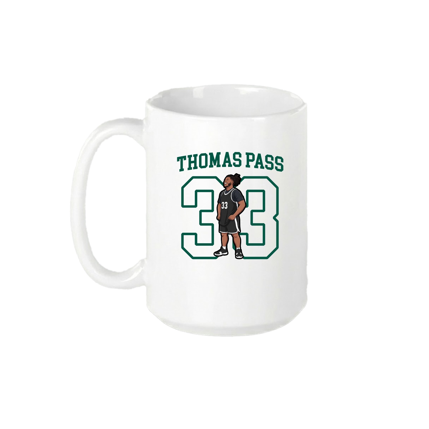 15oz Coffee Mug — Shirsey in White