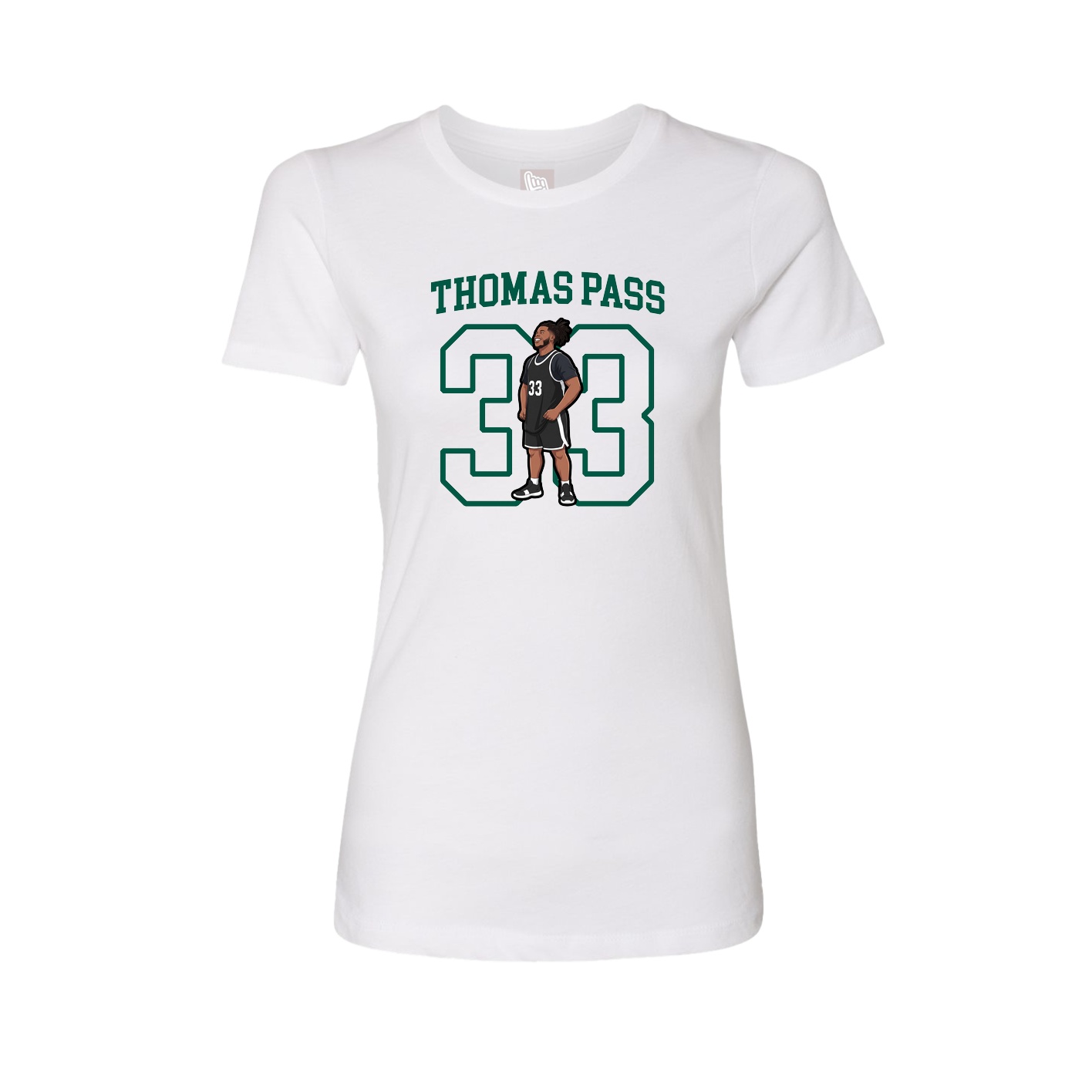 Fitted Women's Tee — Shirsey in White