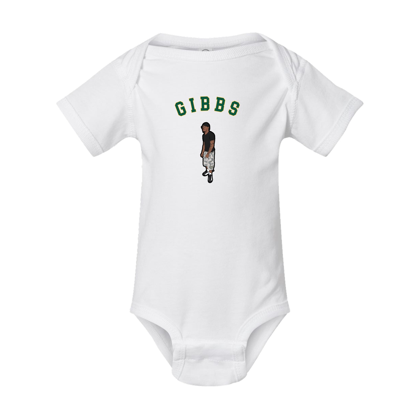 Baby Onesie — Shirsey Arch in White